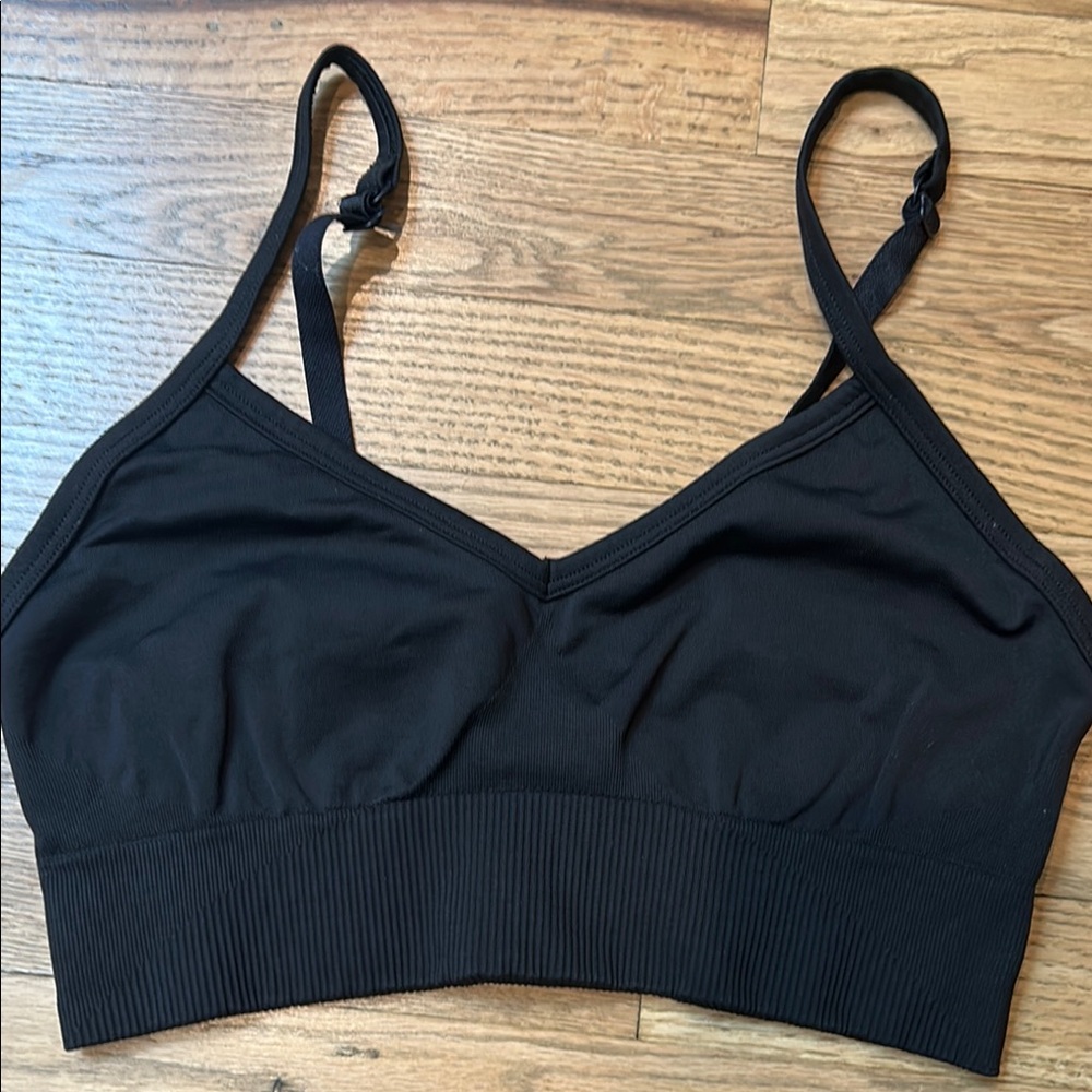 Lululemon Black Comfort Stretch Bra